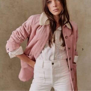NWT Sezane Oversized Corduroy Will Jacket Size Small